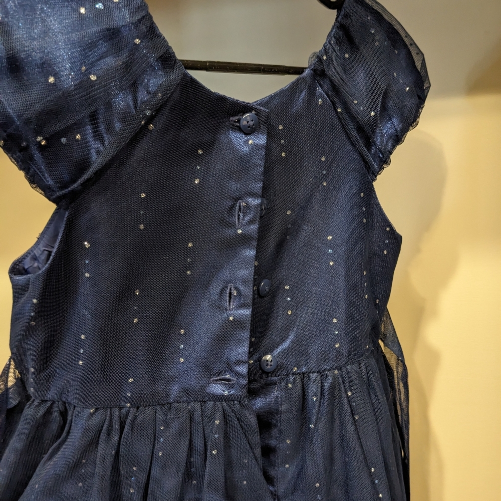 Blue and Silver dress